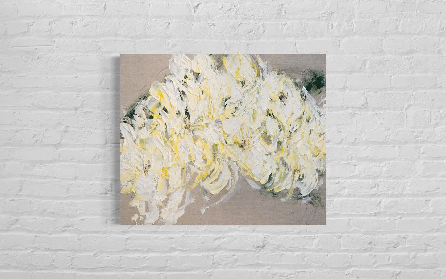 Flowers contemporary painting art