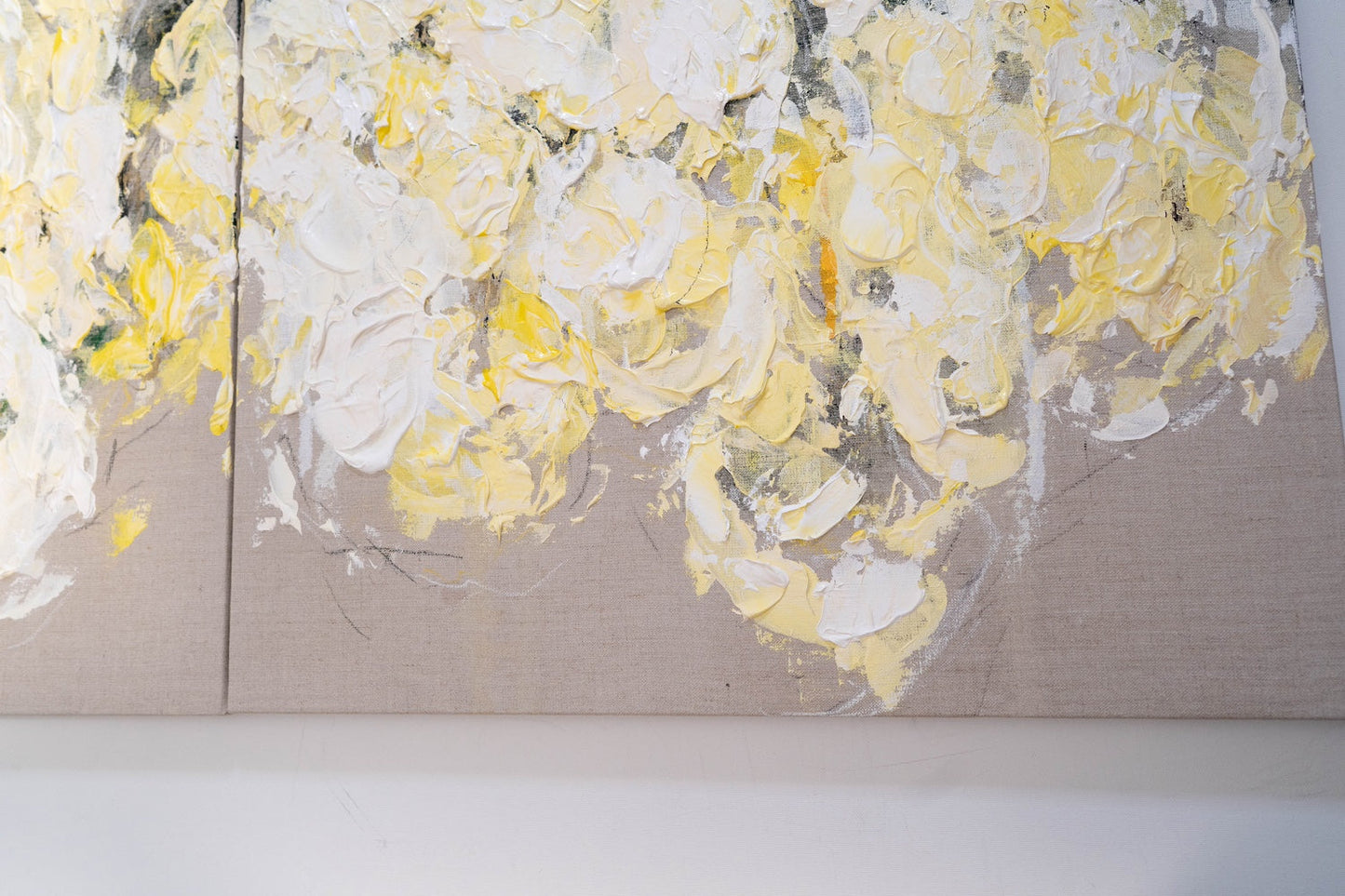 Flowers contemporary painting art