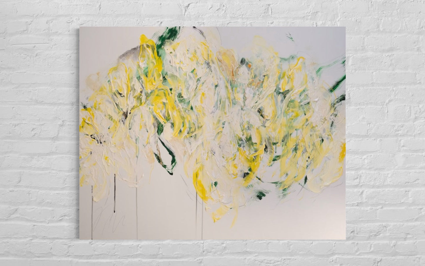 Flowers contemporary painting art