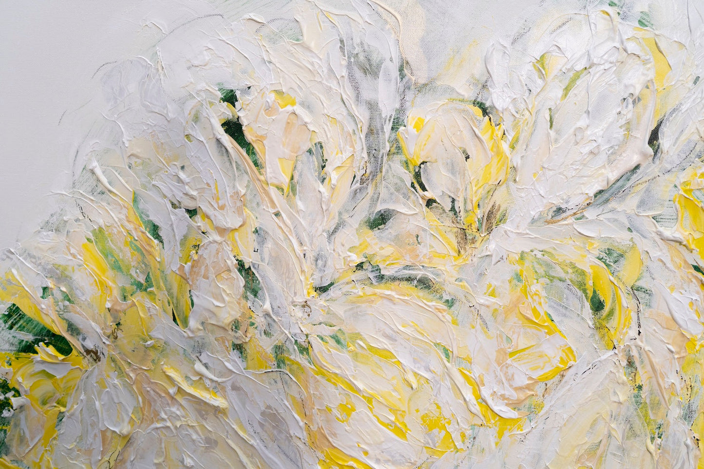contemporary painting Flowers