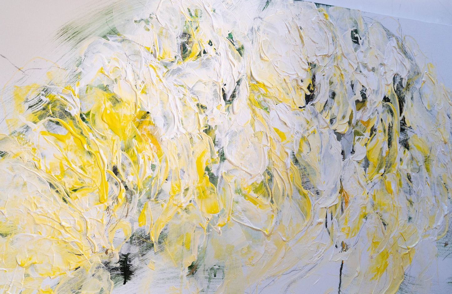 Flowers contemporary painting art