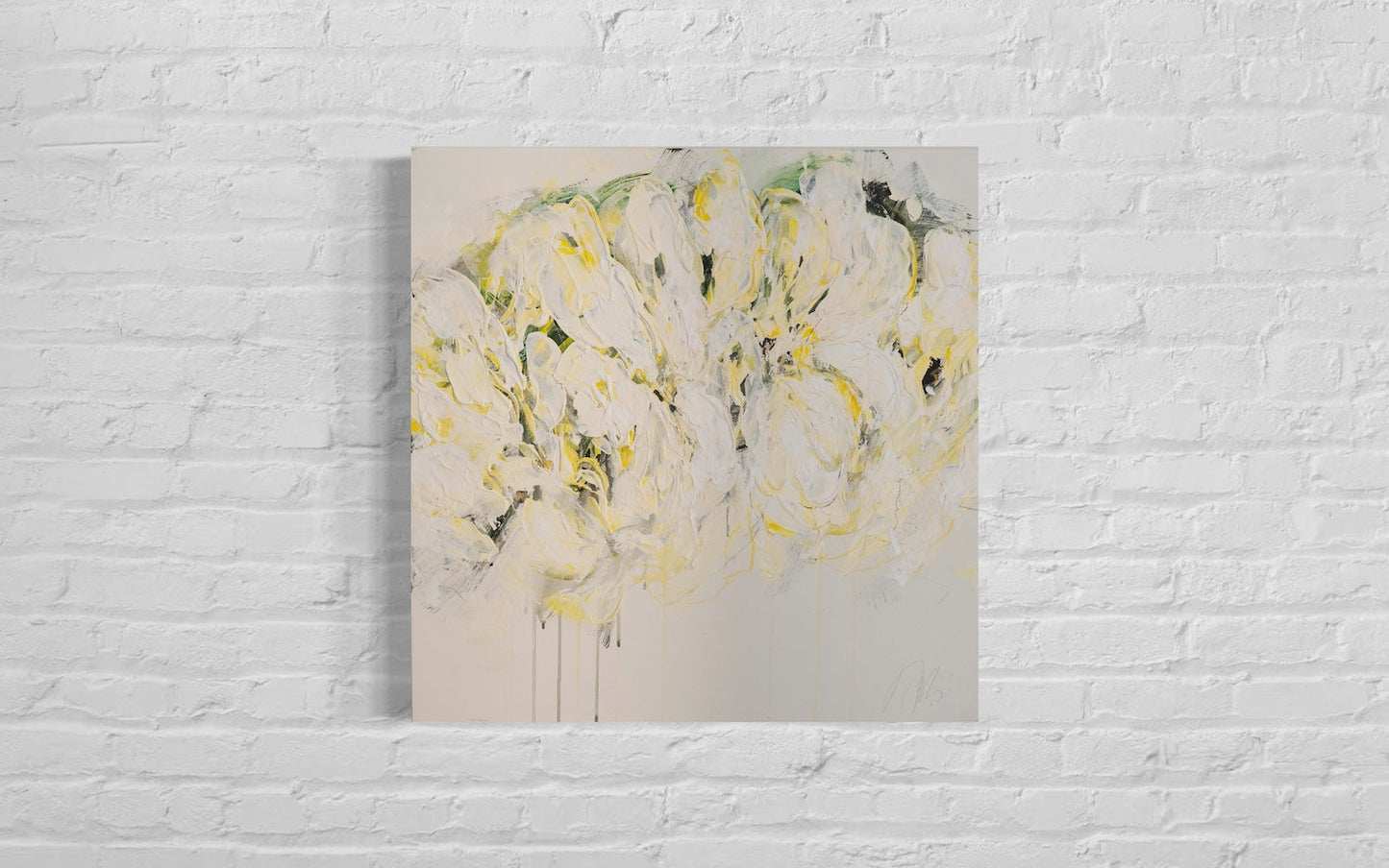 Flowers contemporary painting art