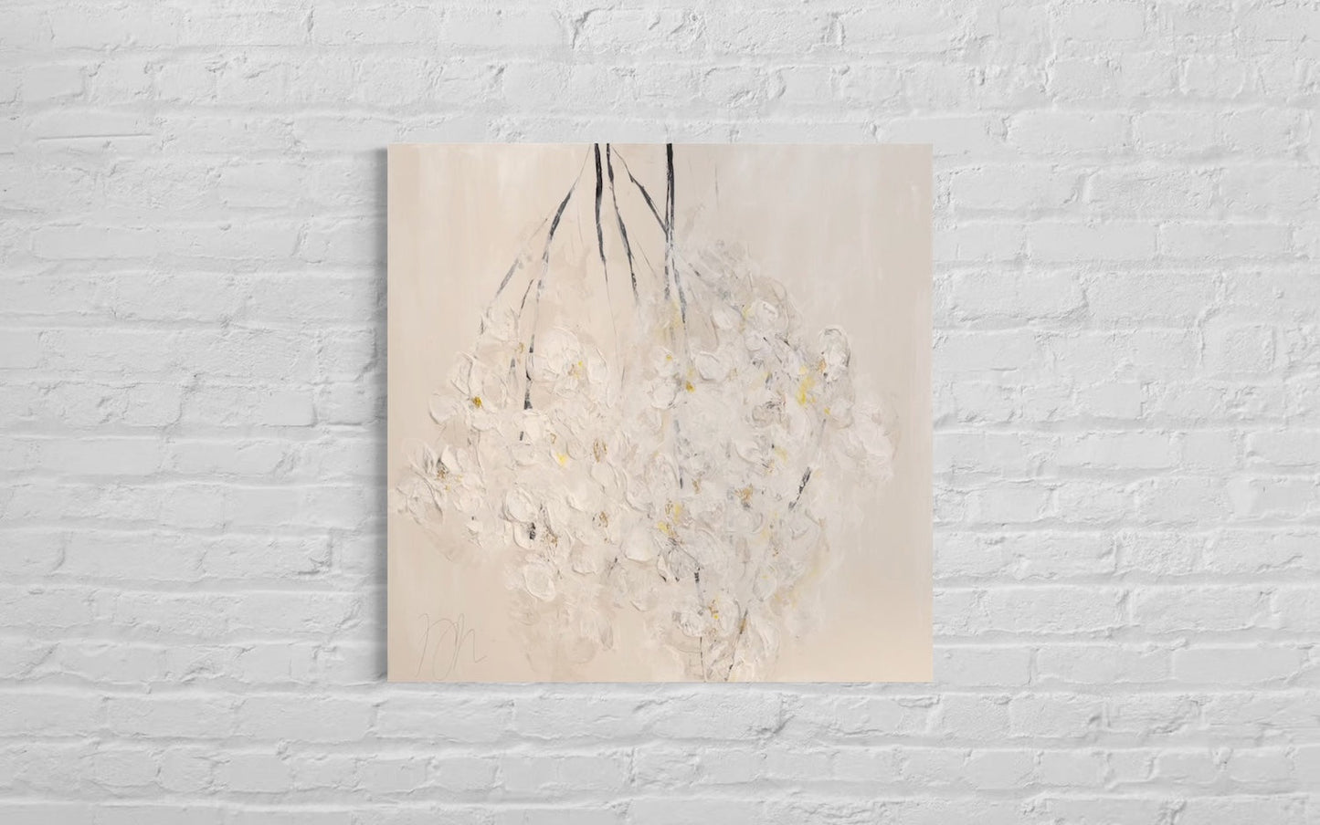 Flowers contemporary painting art