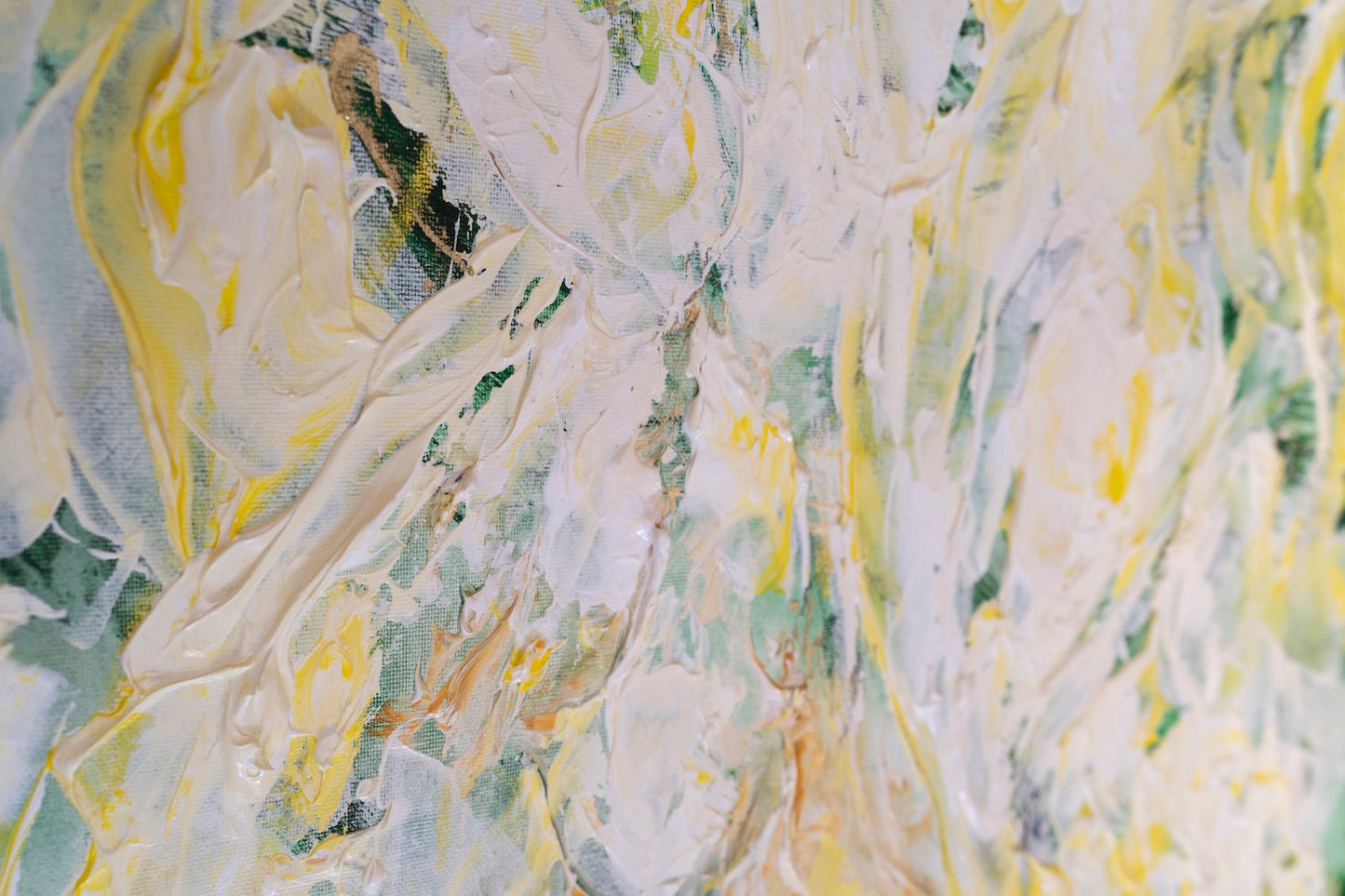 Flowers contemporary painting art