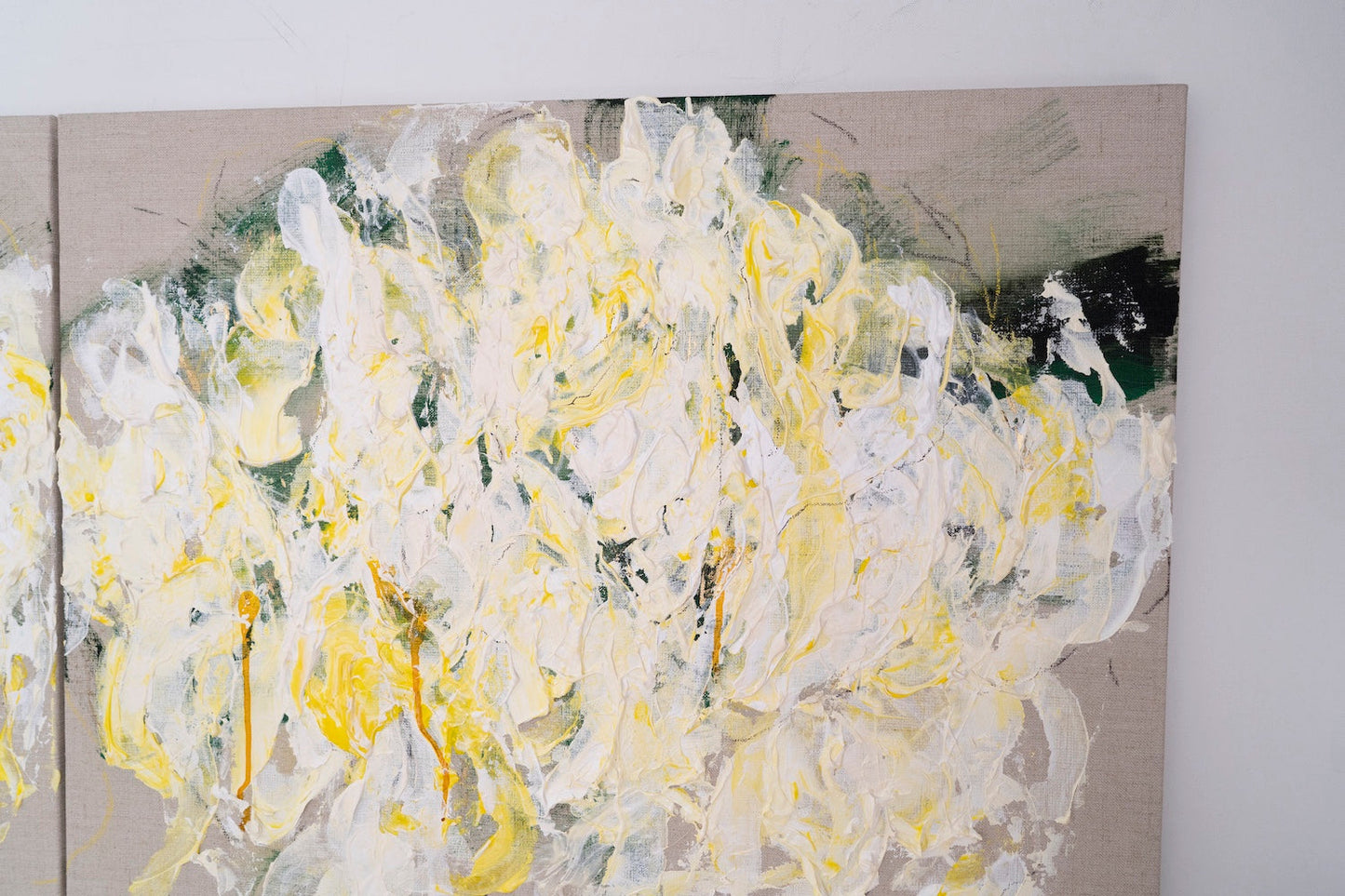 Flowers contemporary painting art