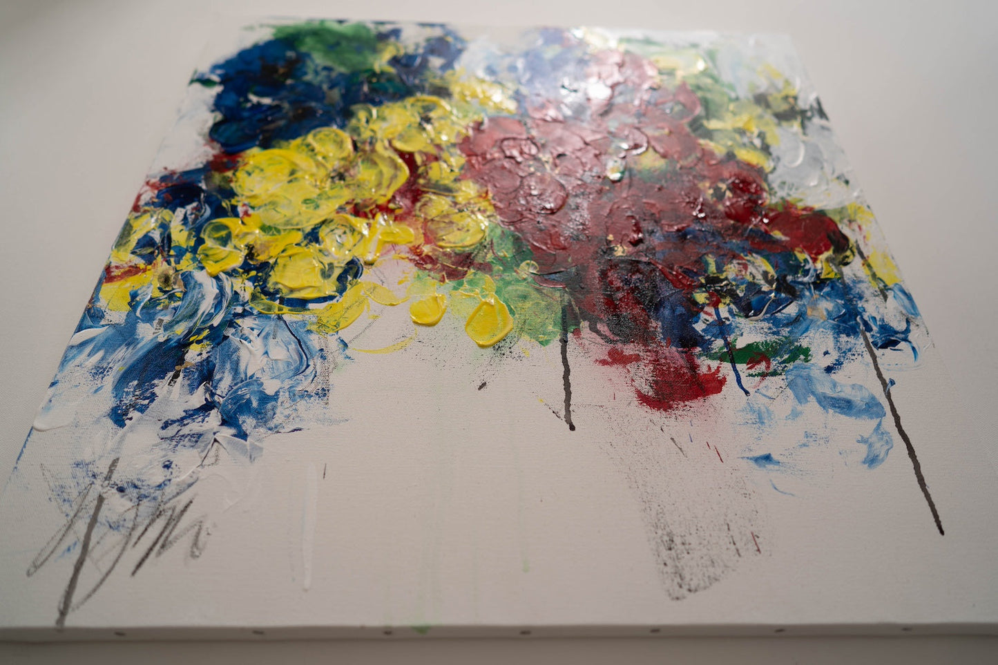 Flowers contemporary painting art