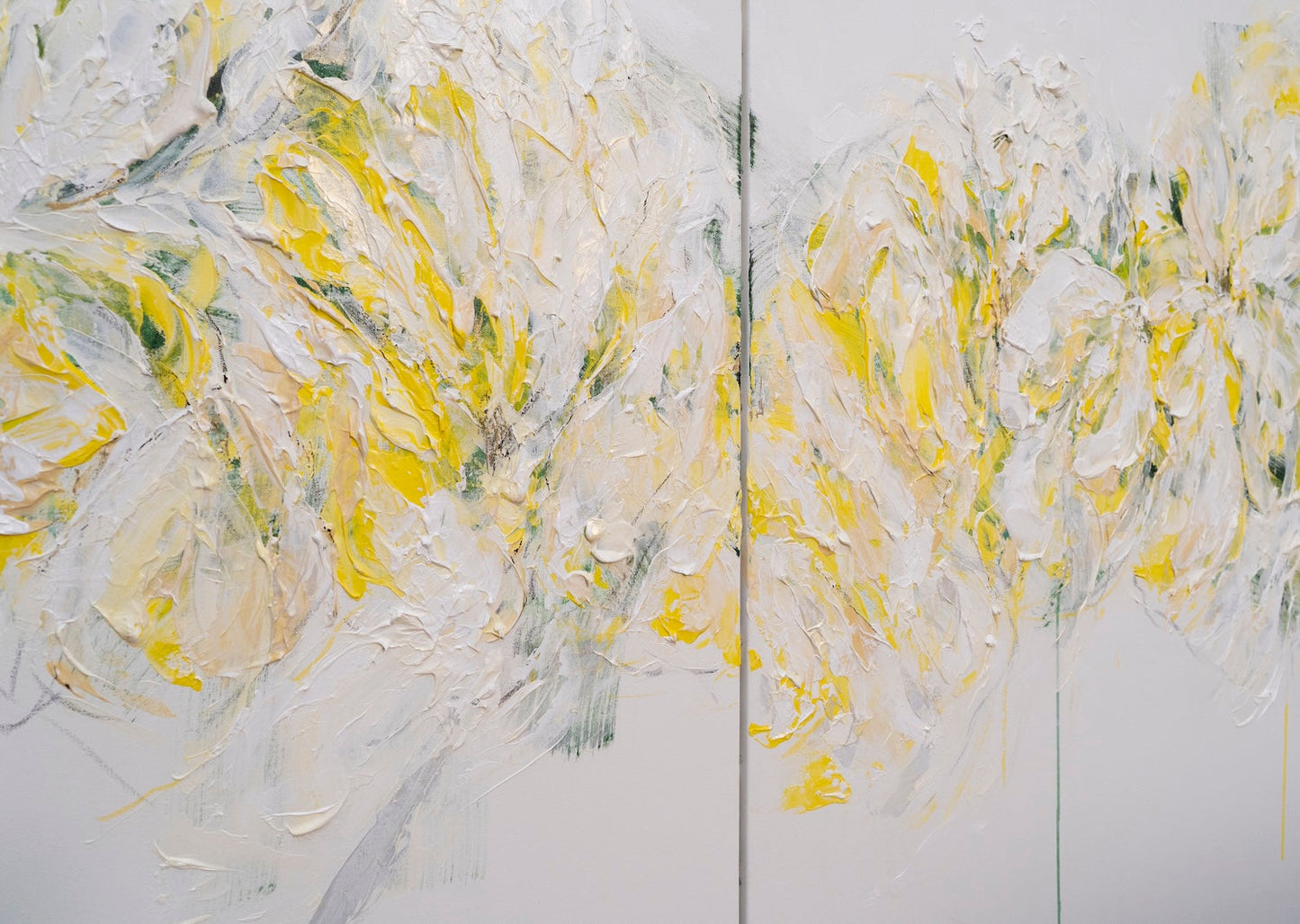 contemporary painting Flowers