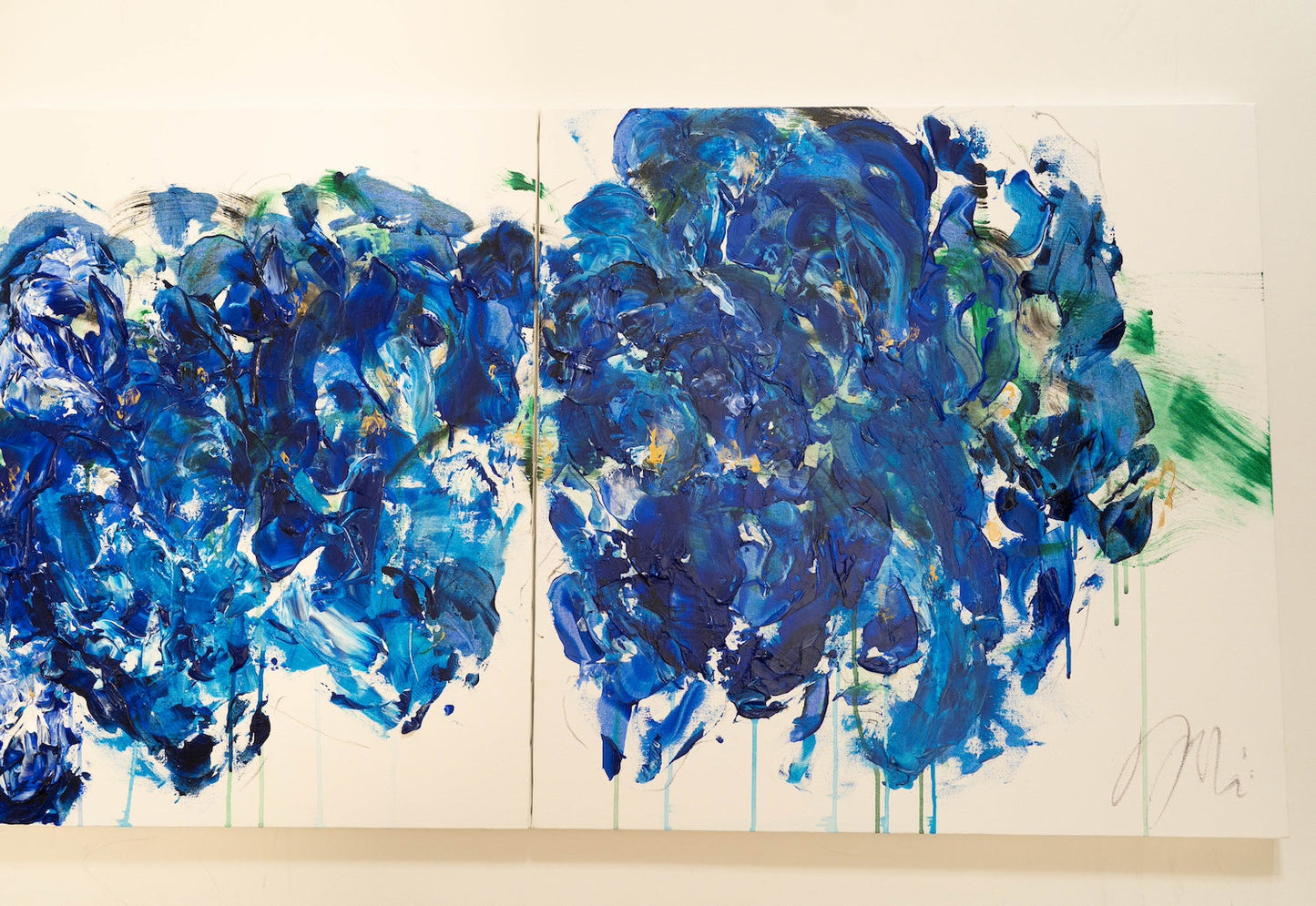 Flowers contemporary painting art