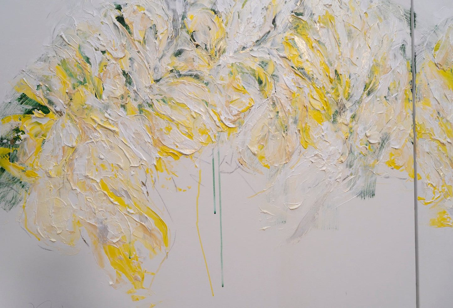 contemporary painting Flowers
