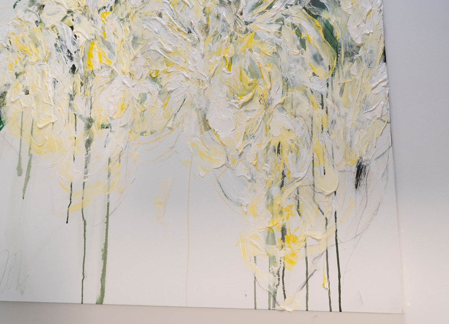 Flowers contemporary painting art