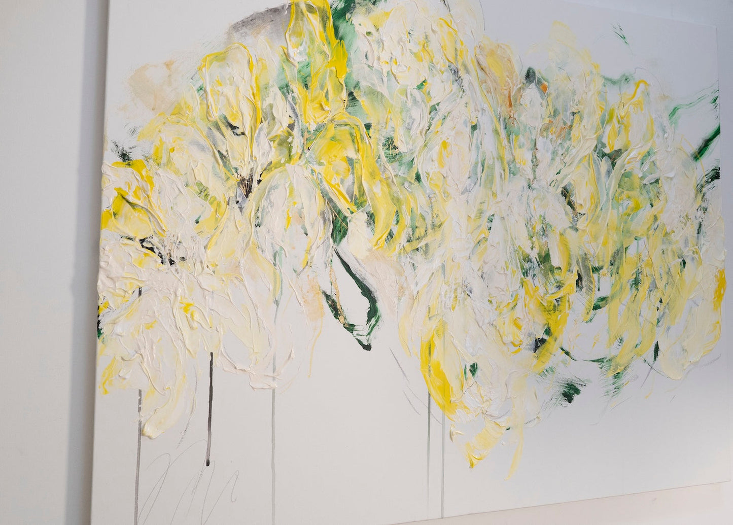 Flowers contemporary painting art