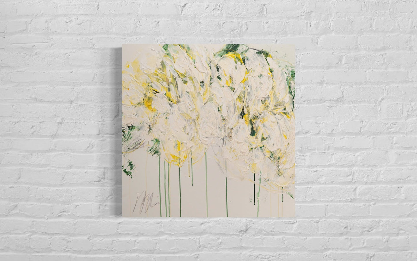 Flowers contemporary painting art