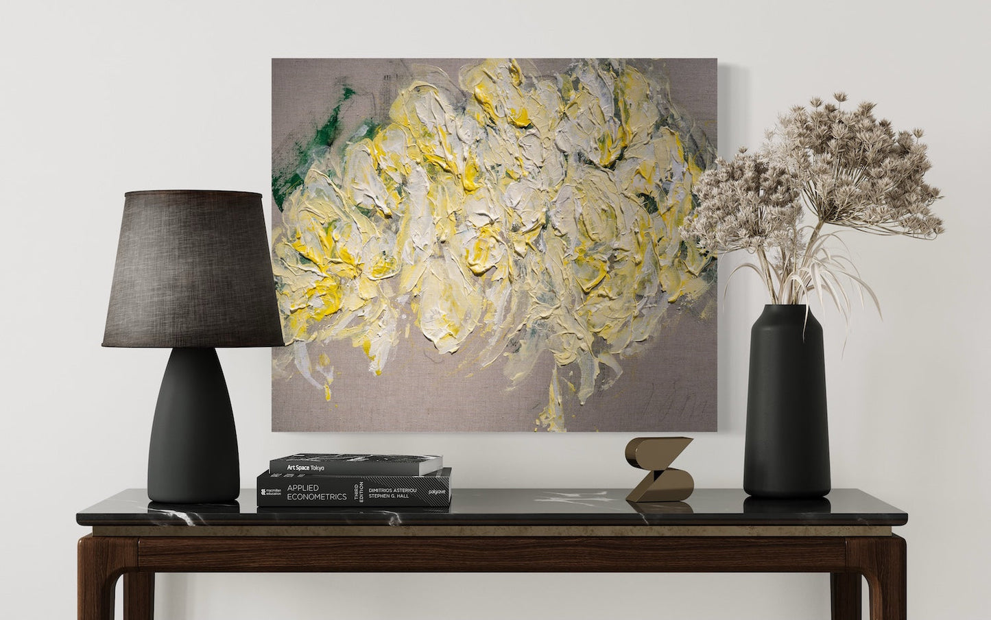 Flowers contemporary painting art