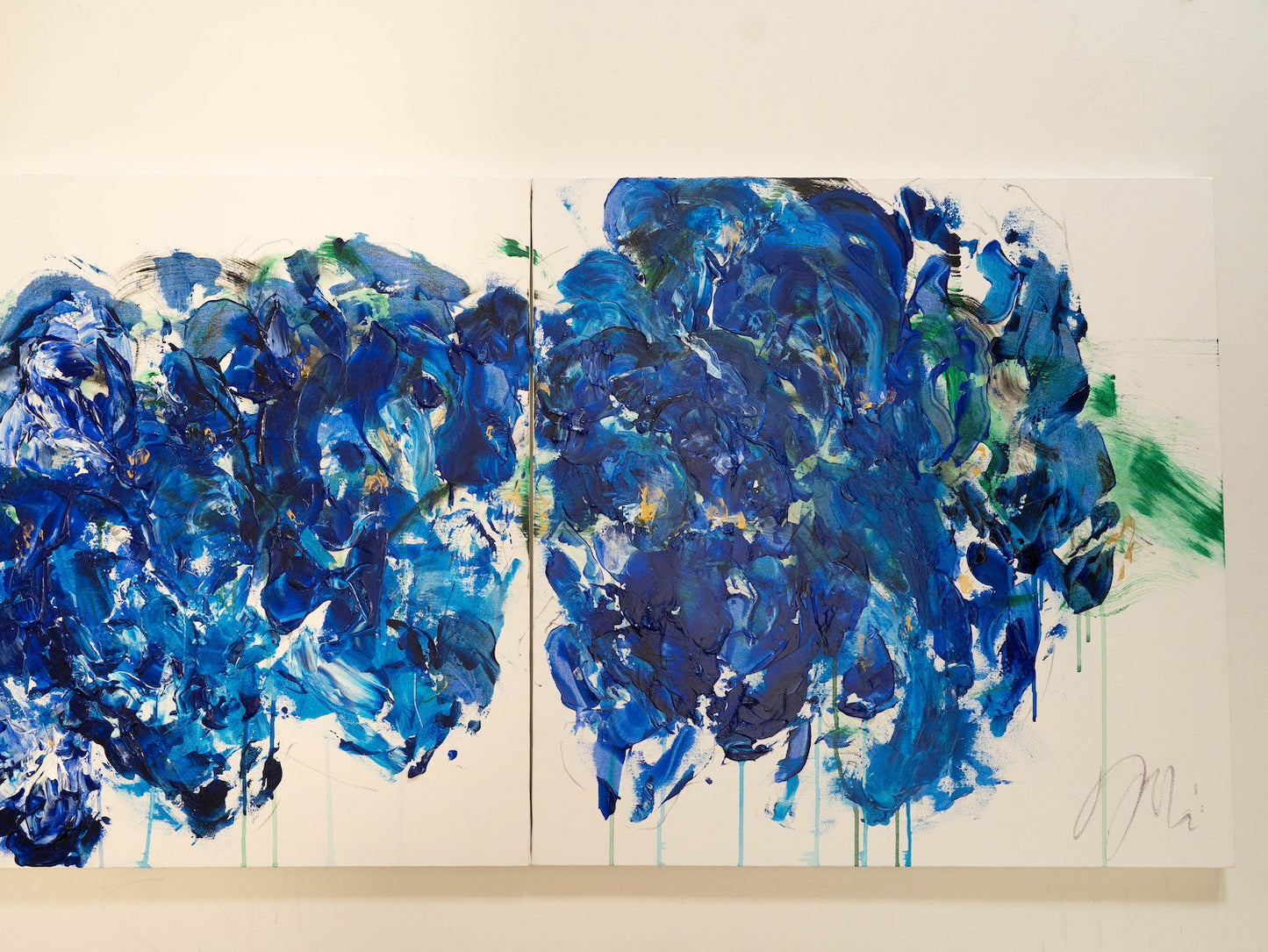 Flowers contemporary painting art