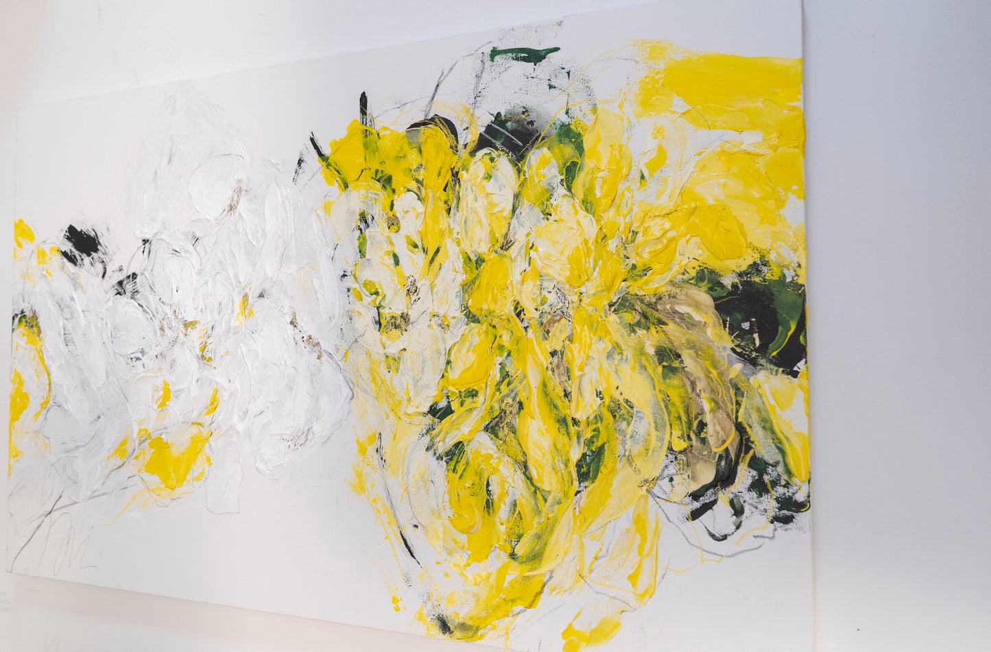Flowers contemporary painting art