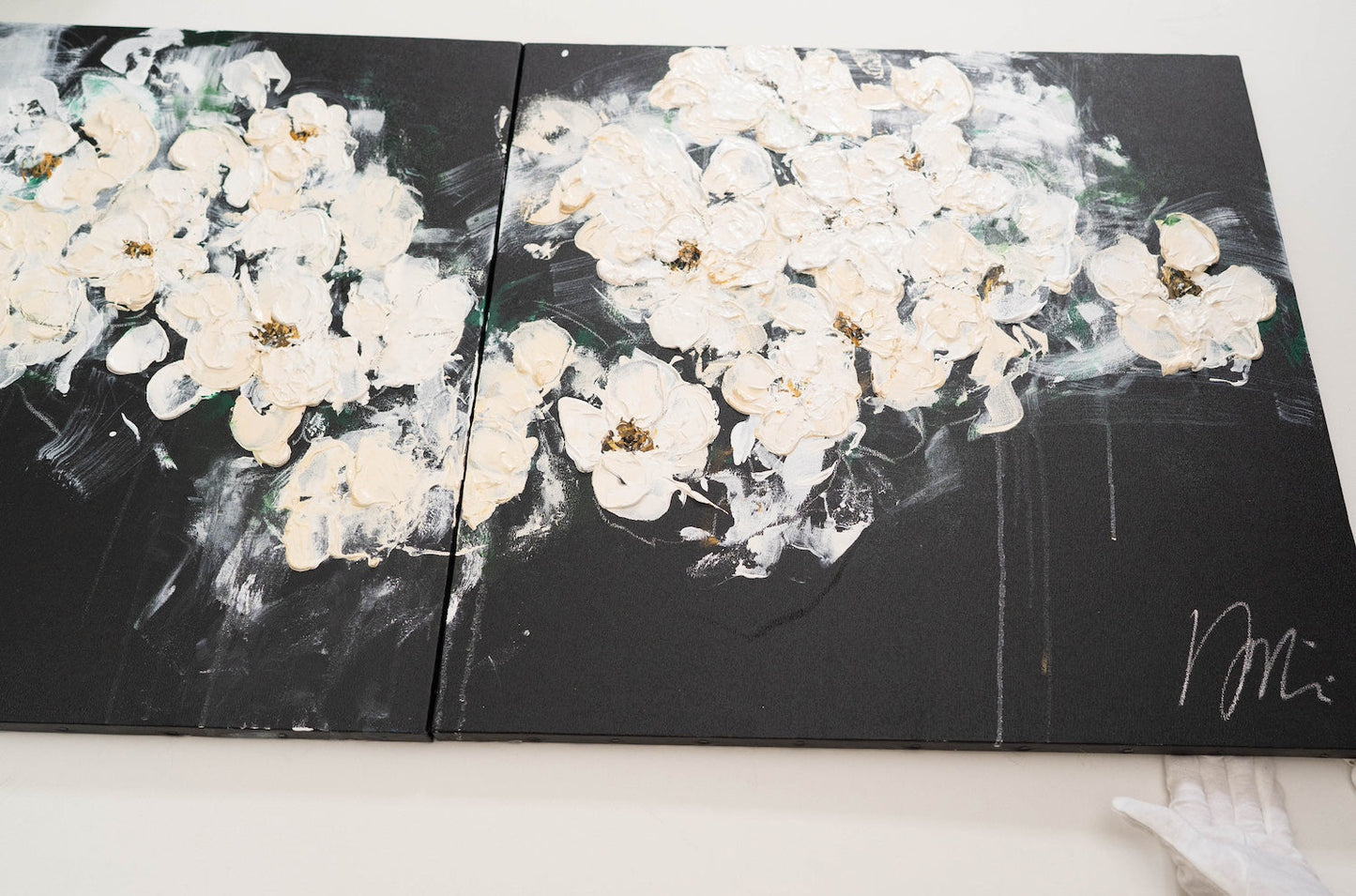 Flowers contemporary painting art