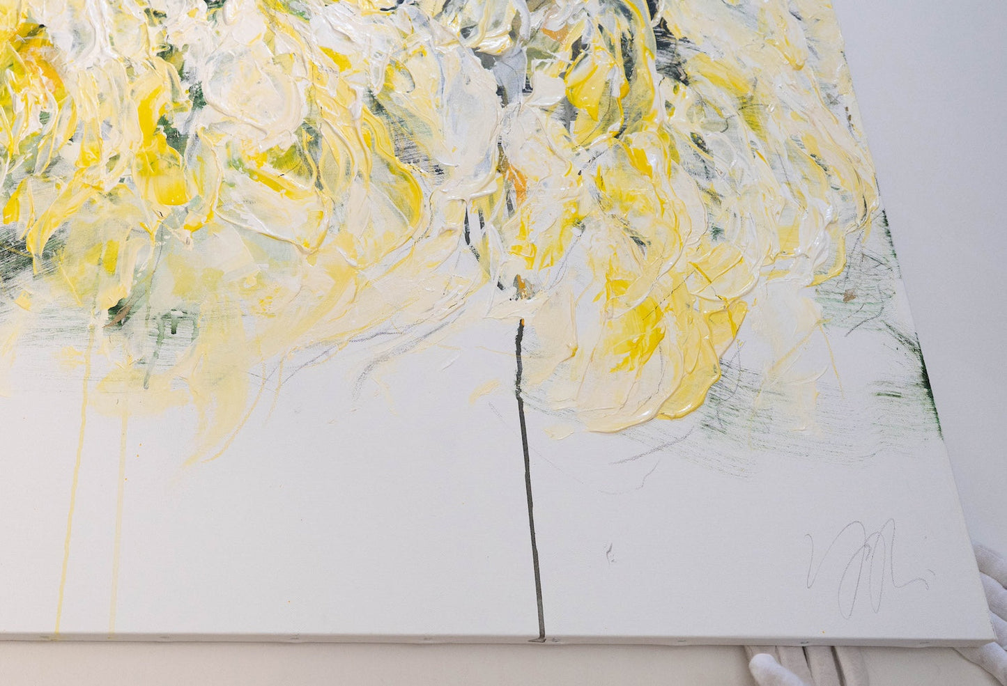 Flowers contemporary painting art