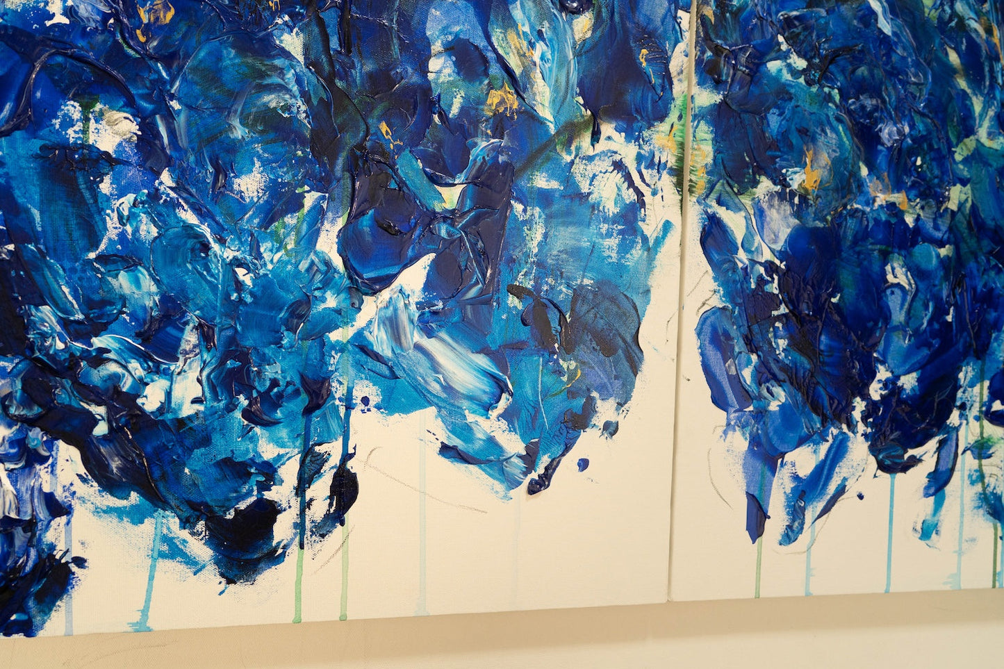 Flowers contemporary painting art