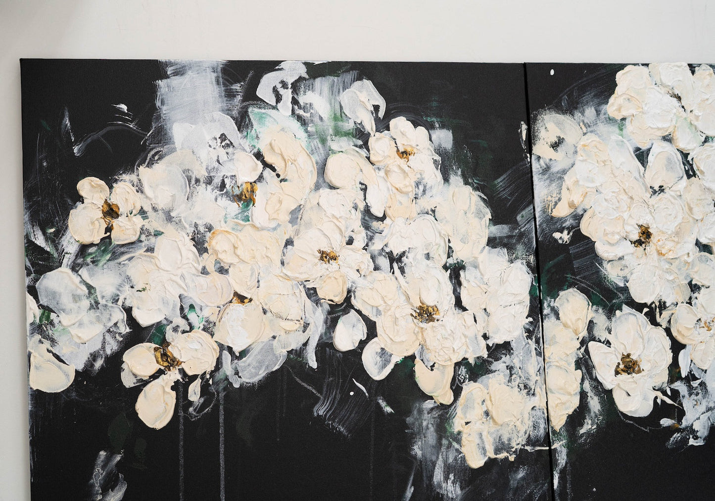 Flowers contemporary painting art