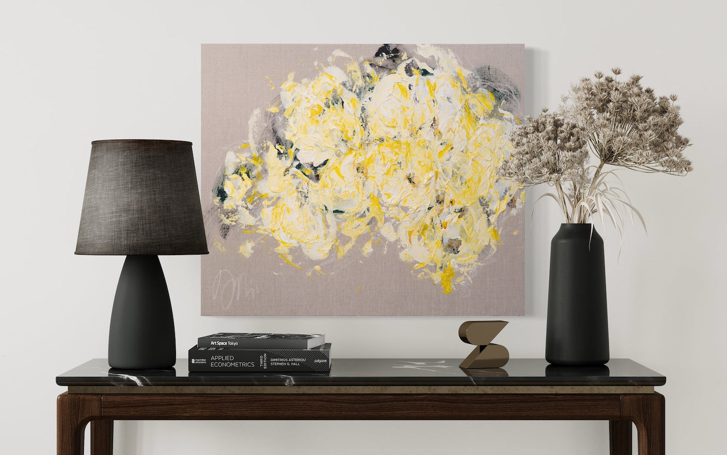 Flowers contemporary painting art