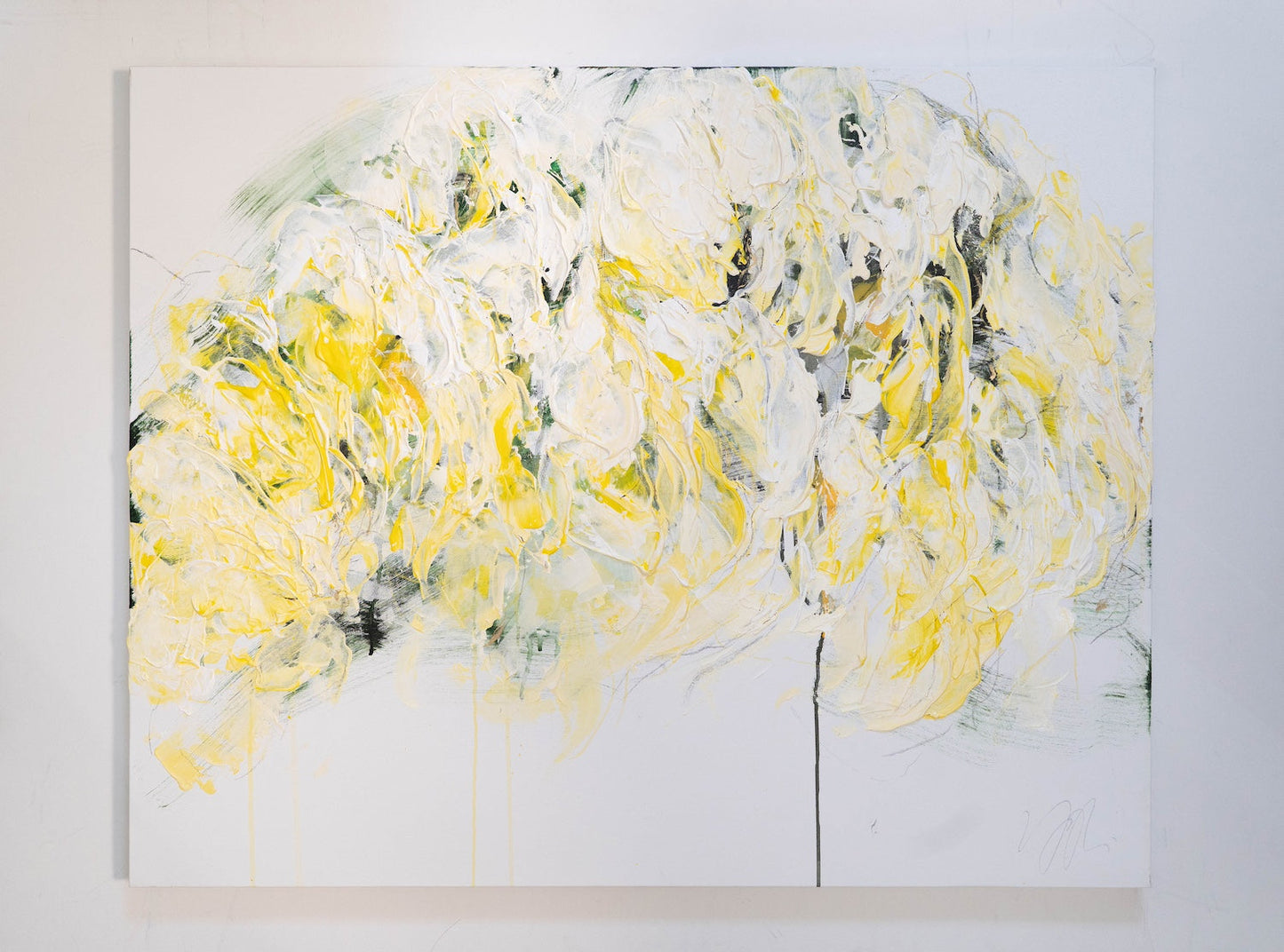 Flowers contemporary painting art