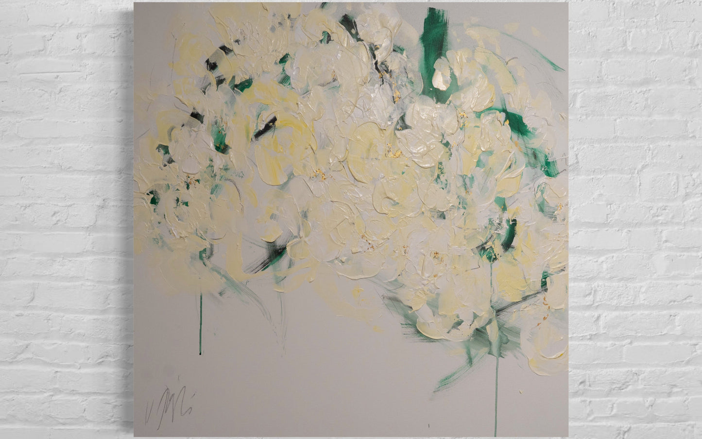 Flowers contemporary painting art