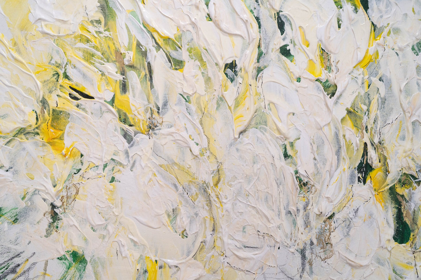 Flowers contemporary painting art
