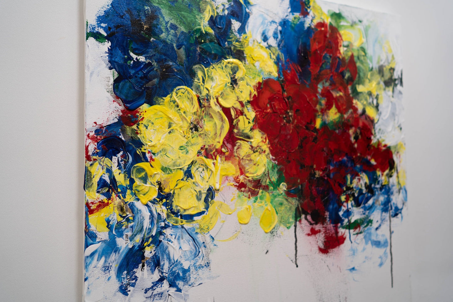 Flowers contemporary painting art