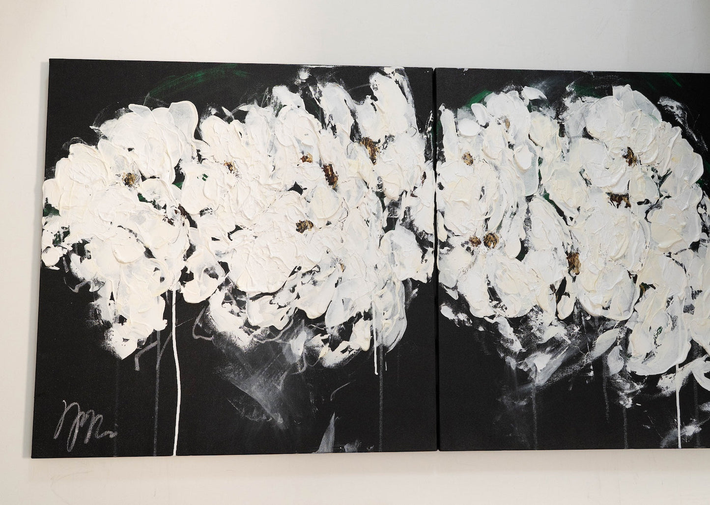 Flowers contemporary painting art