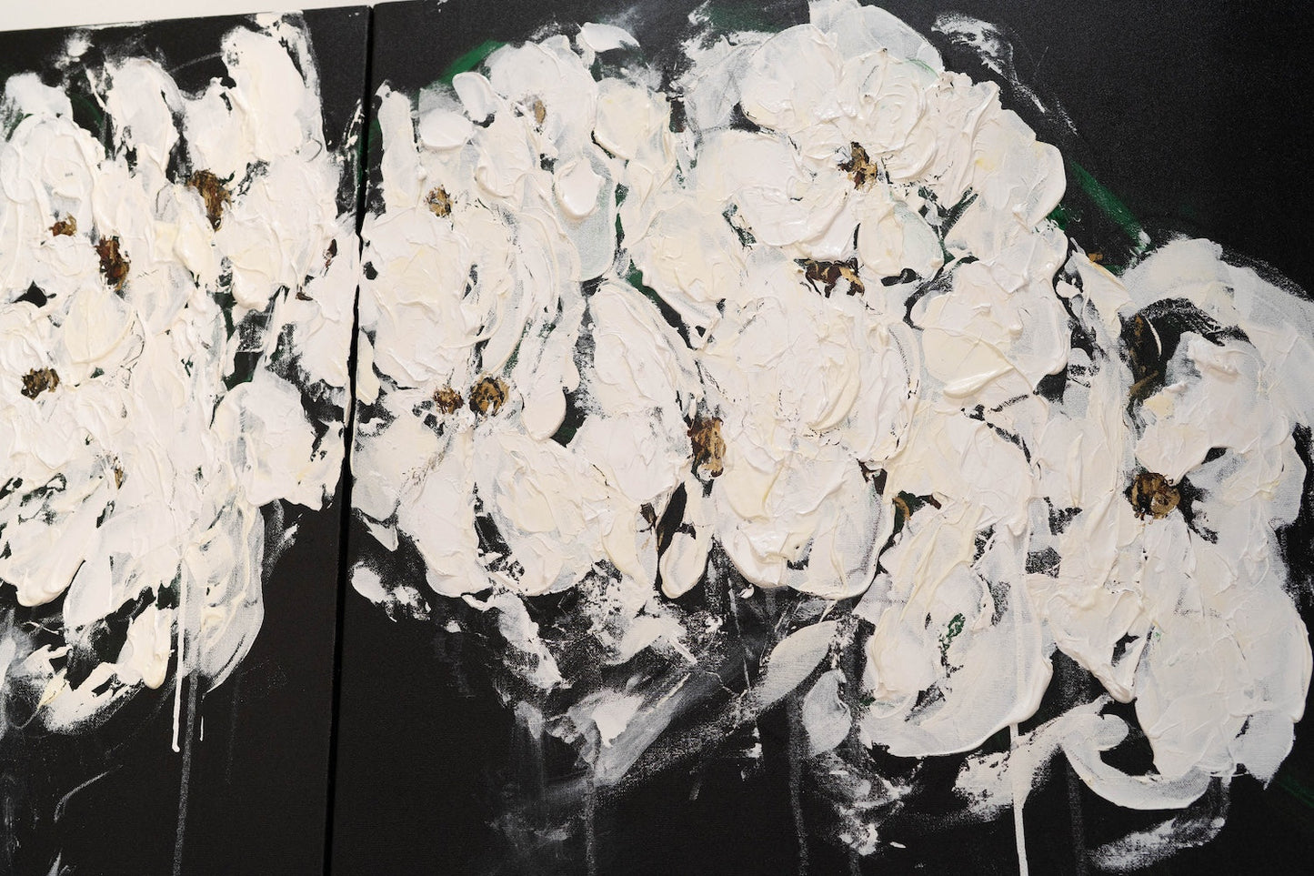 Flowers contemporary painting art