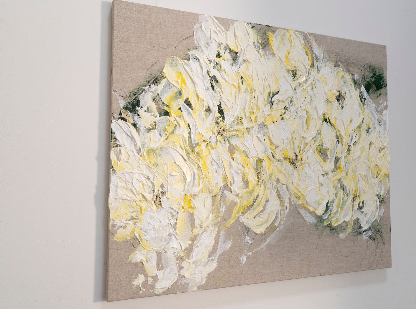 Flowers contemporary painting art