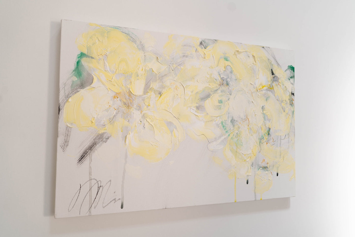 Flowers contemporary painting art