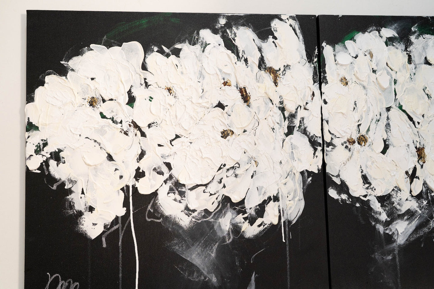 Flowers contemporary painting art
