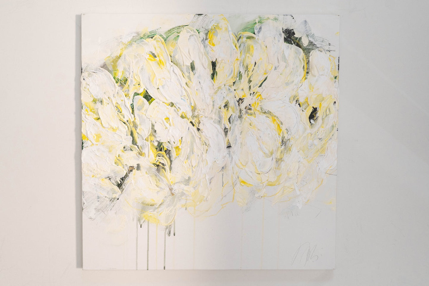 Flowers contemporary painting art