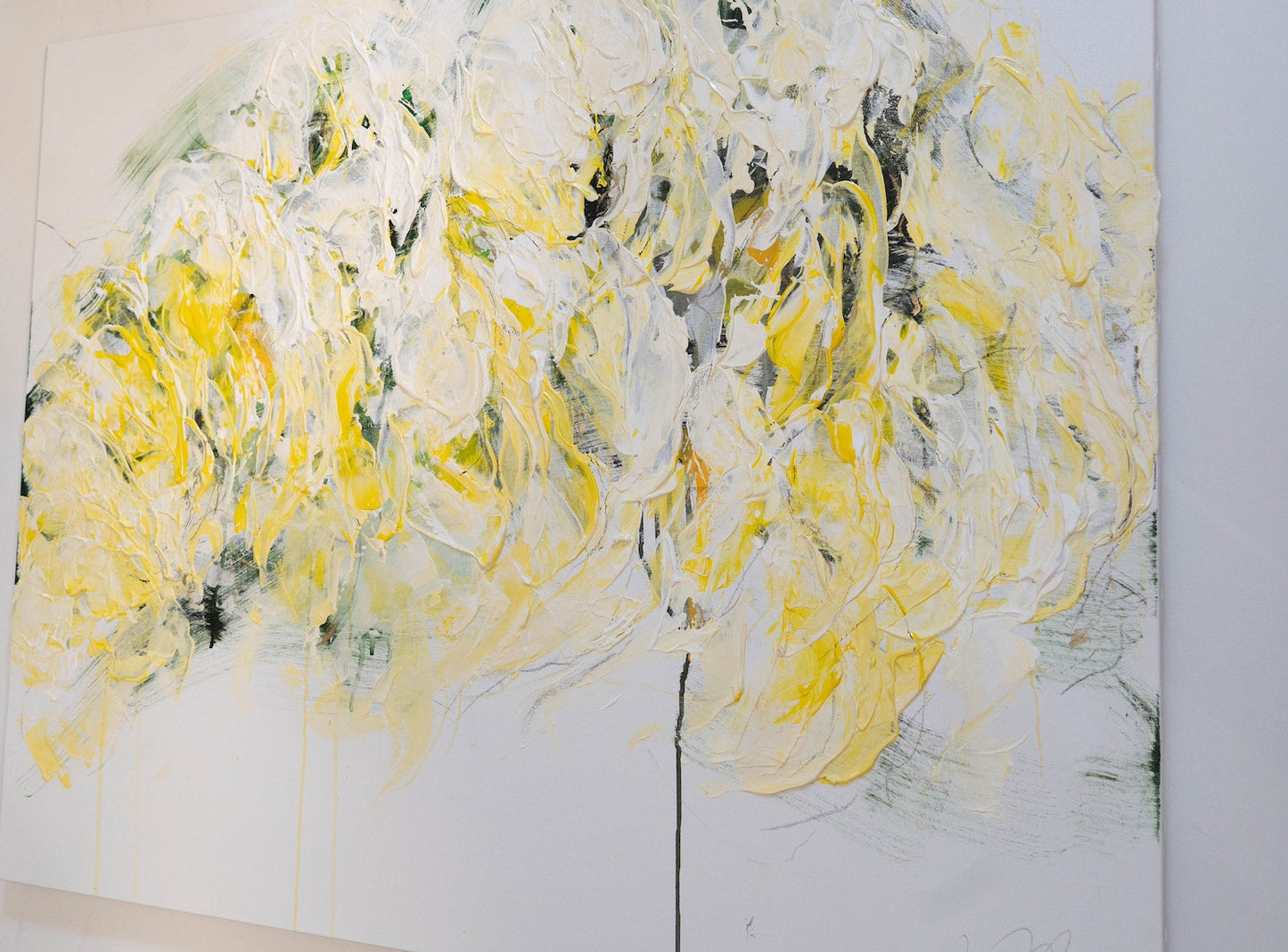 Flowers contemporary painting art