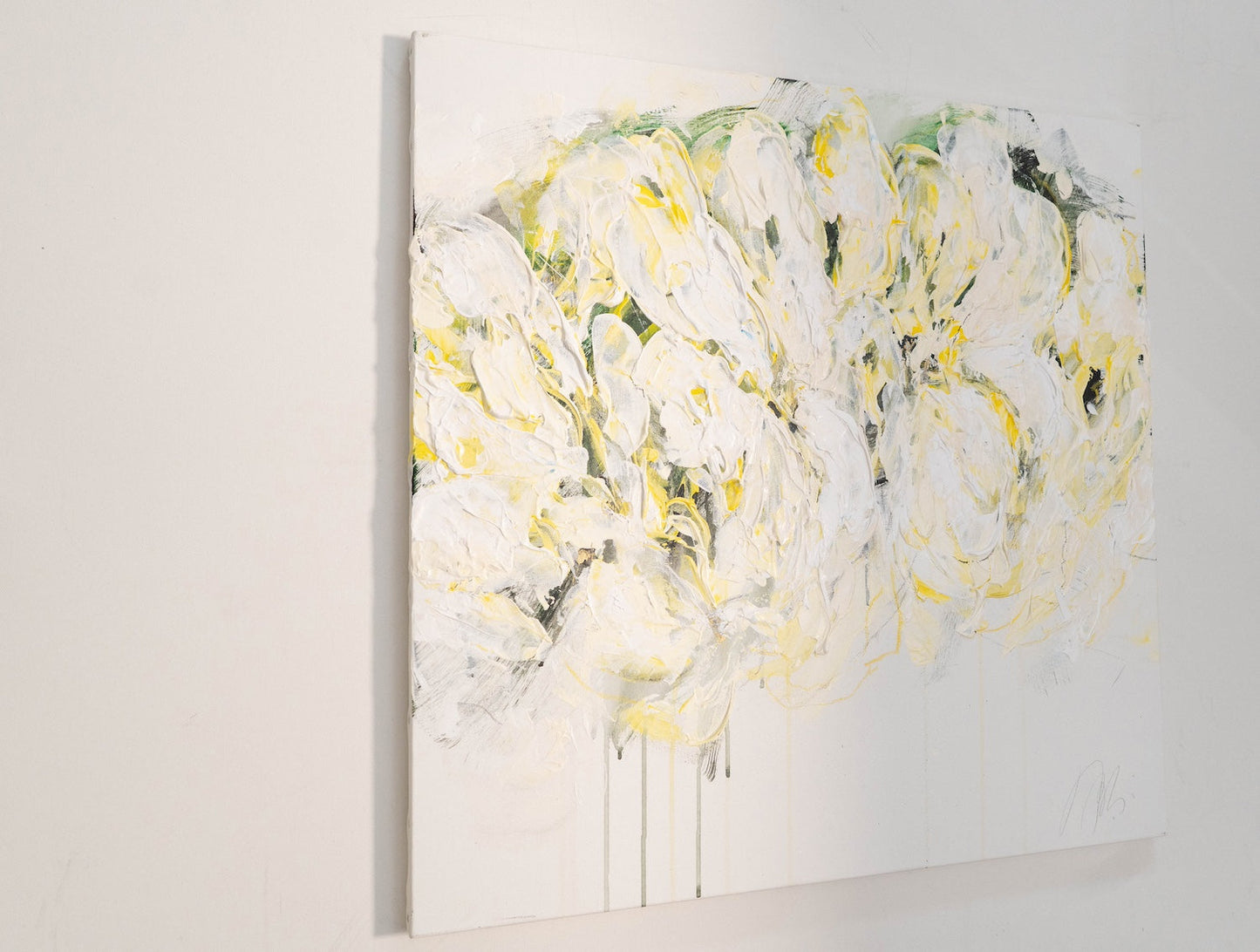 Flowers contemporary painting art