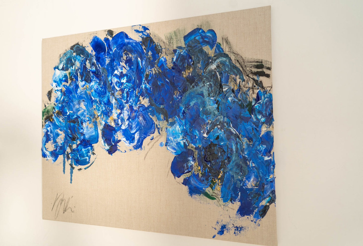 Flowers contemporary painting art