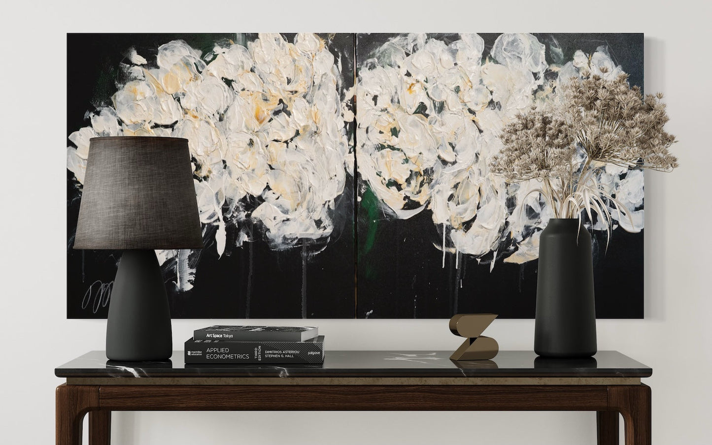 Flowers contemporary painting art