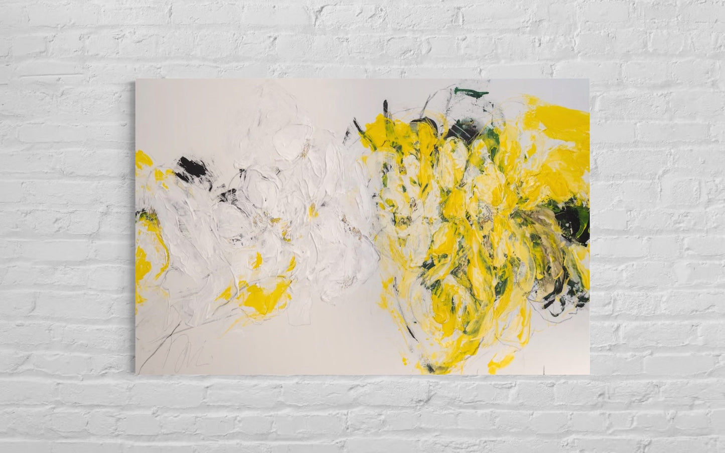 Flowers contemporary painting art