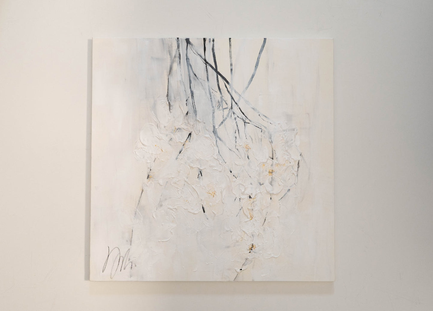 Flowers contemporary painting art