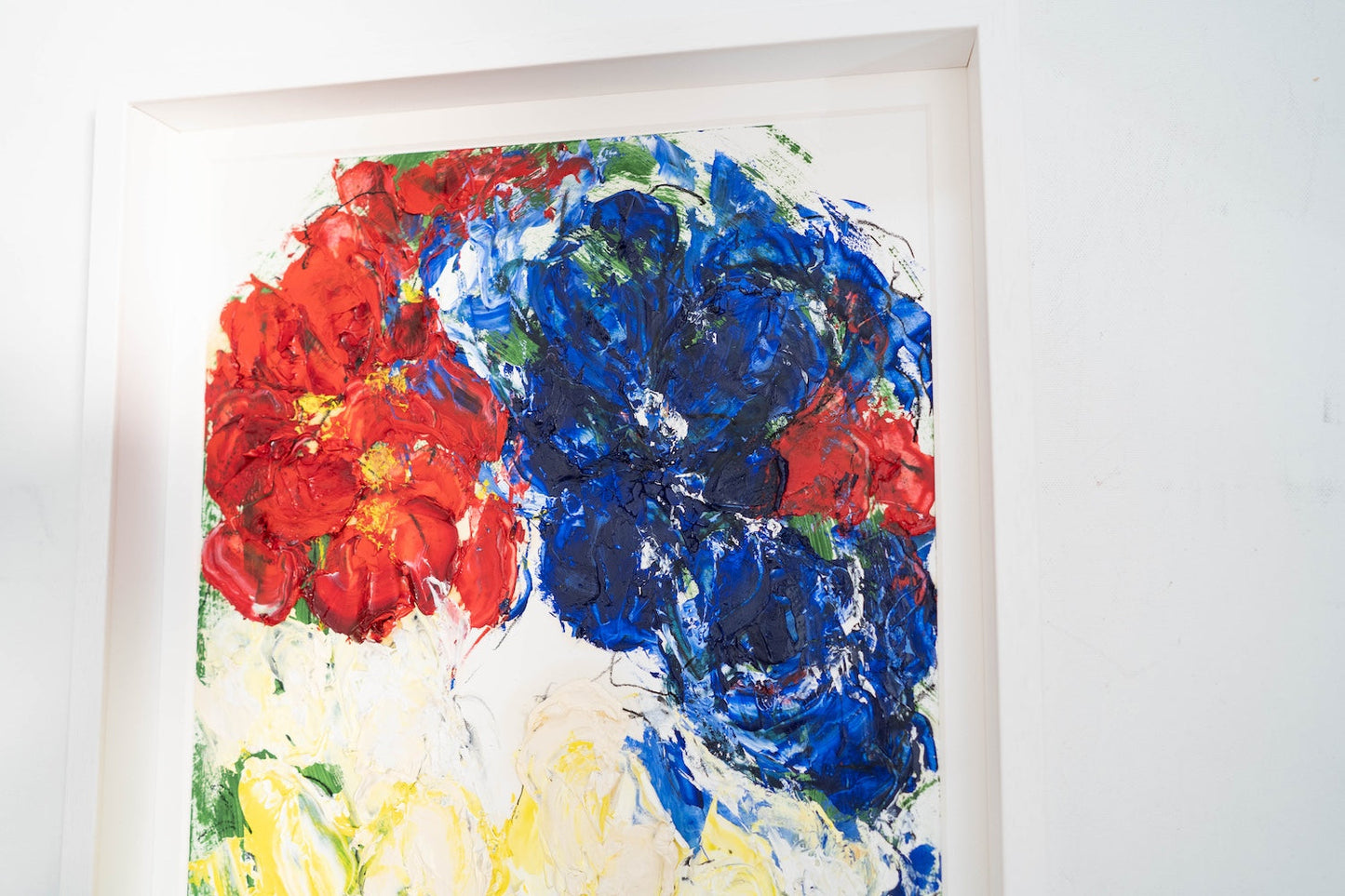 Flowers contemporary painting art
