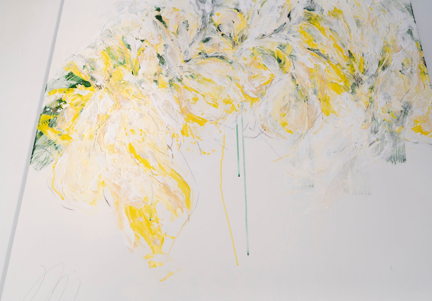 contemporary painting Flowers