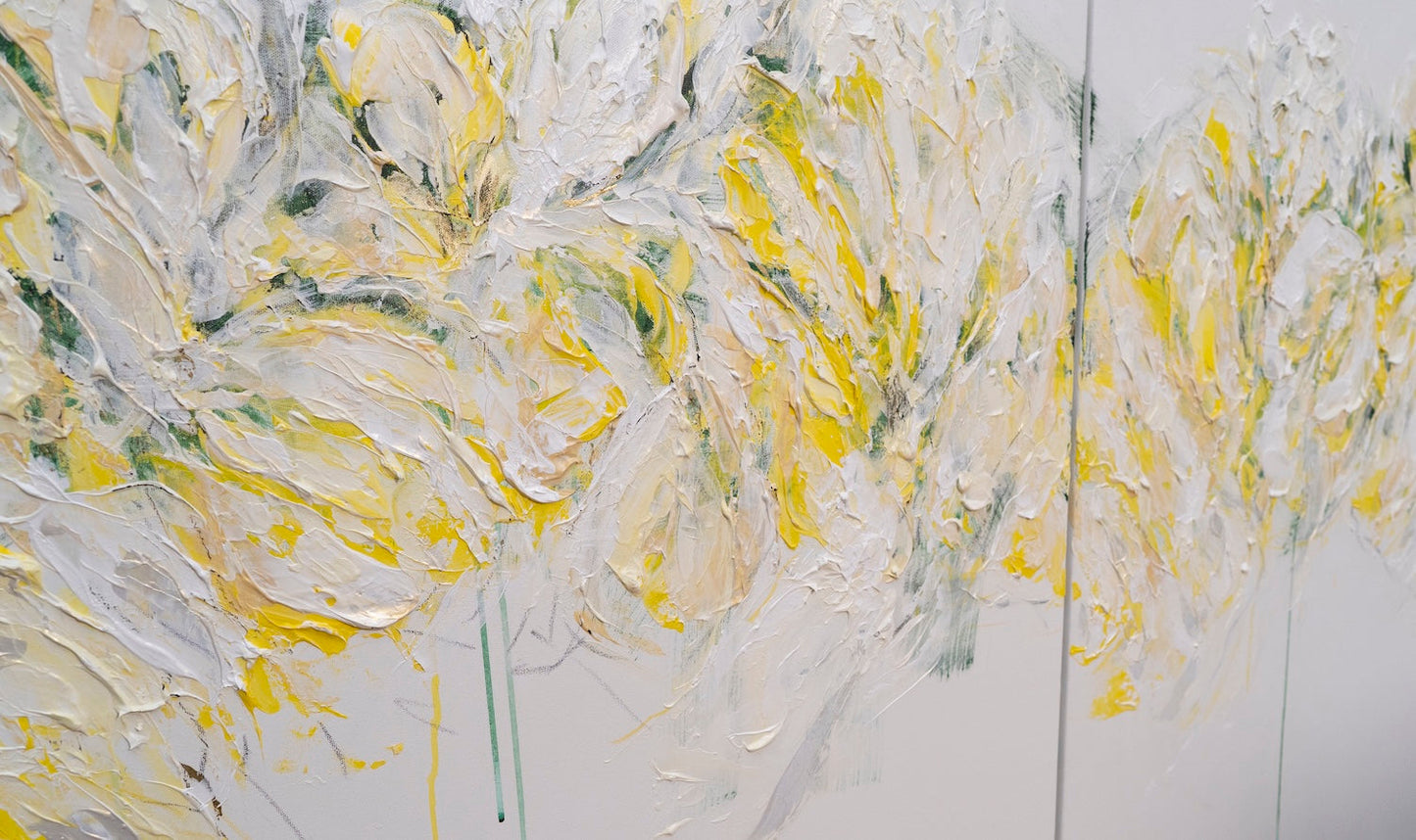 contemporary painting Flowers