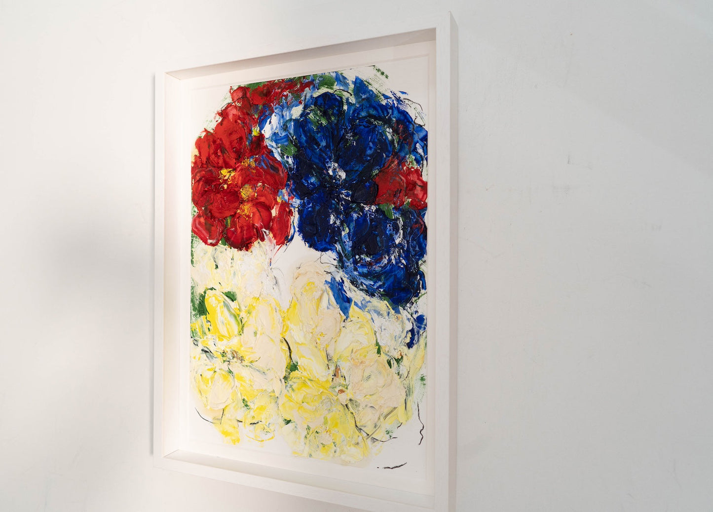 Flowers contemporary painting art