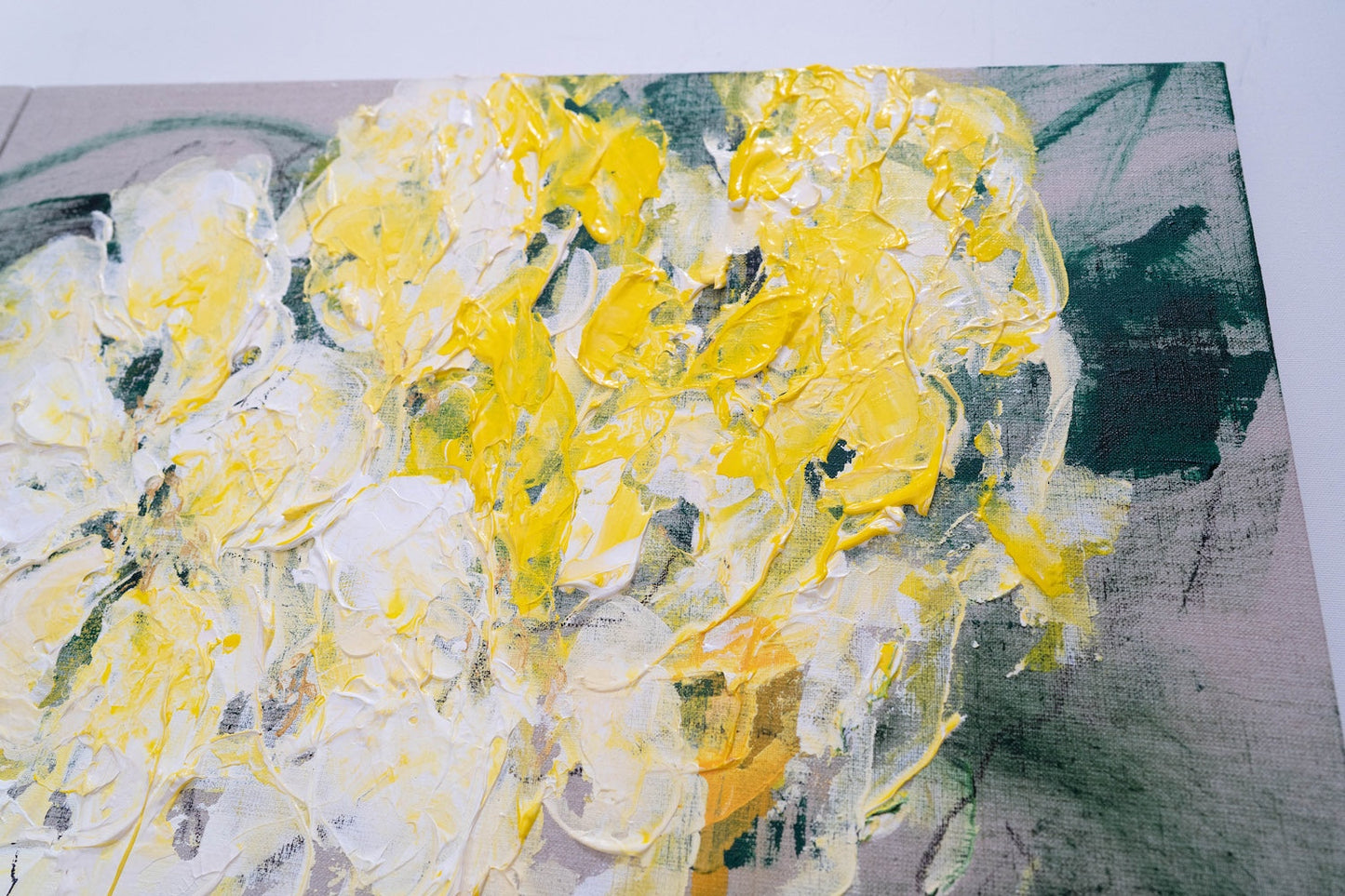 Flowers contemporary painting art
