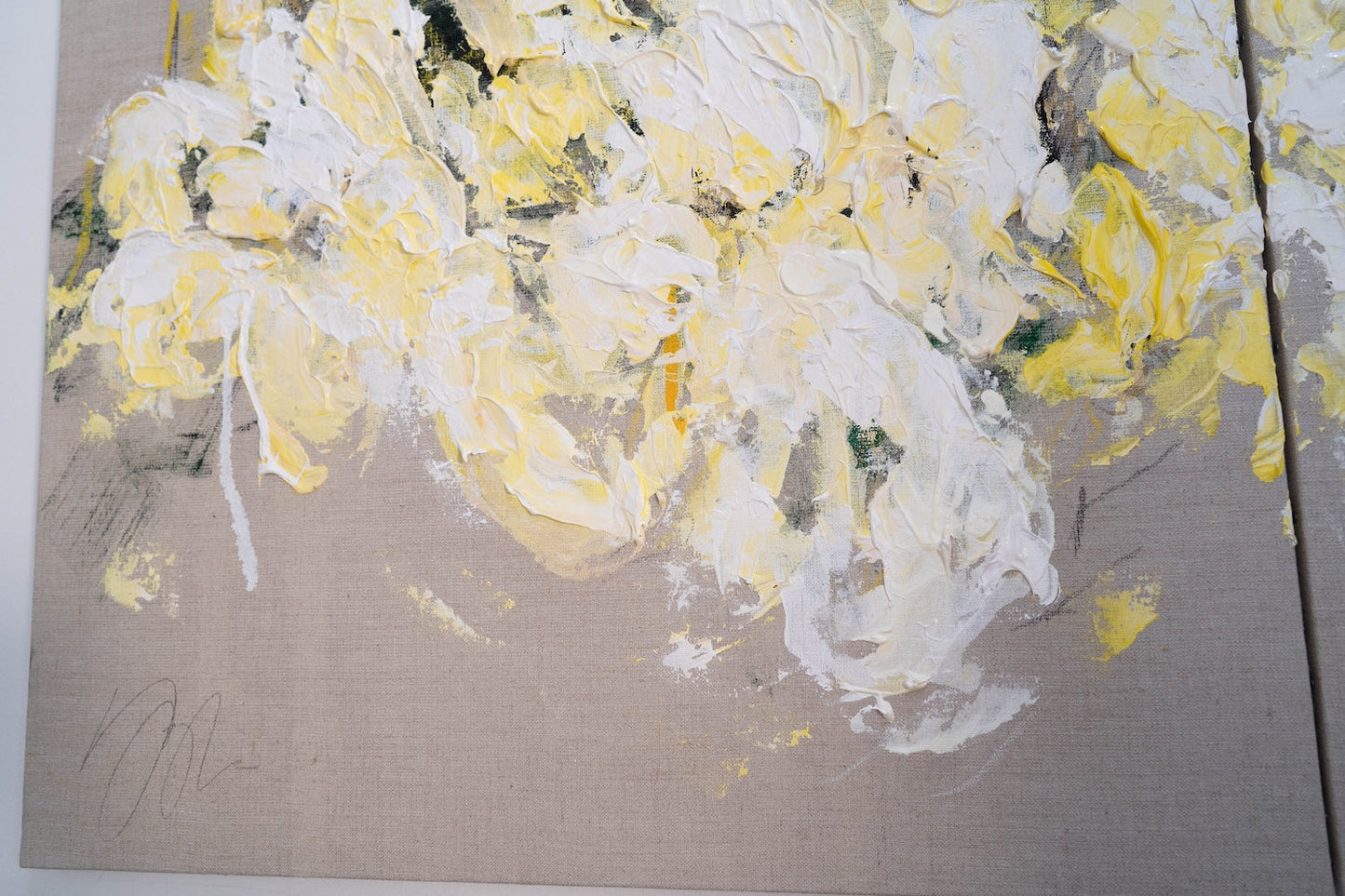Flowers contemporary painting art