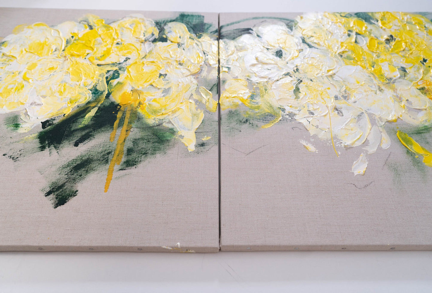 Flowers contemporary painting art