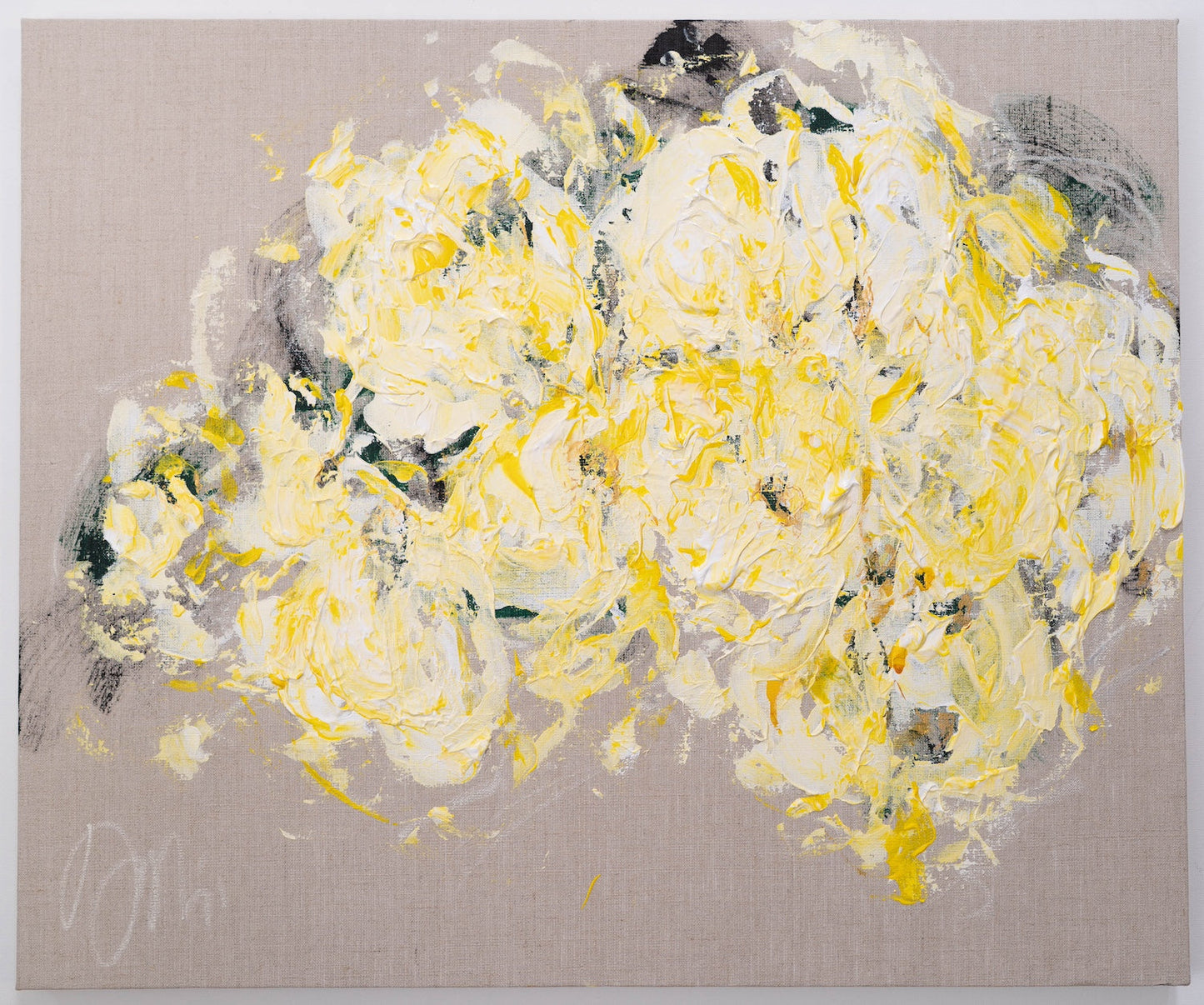 Flowers contemporary painting art