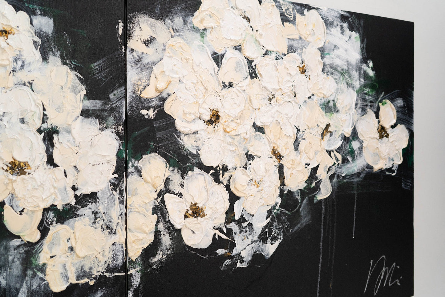 Flowers contemporary painting art
