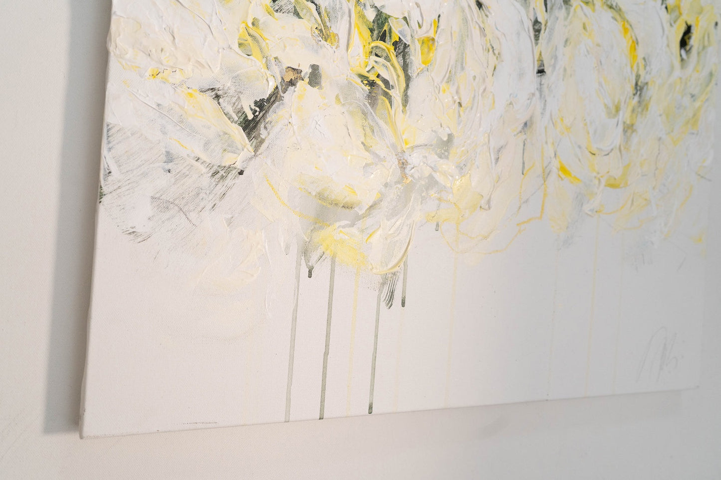 Flowers contemporary painting art
